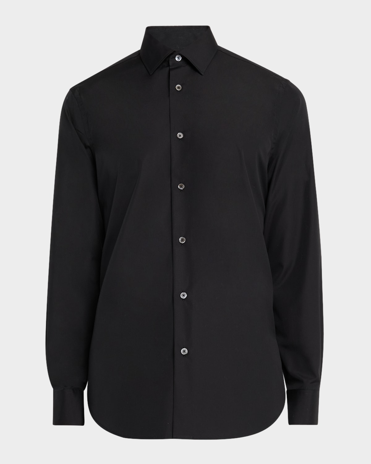 PAUL SMITH MEN'S TAILORED-FIT SIGNATURE STRIPE-CUFF SPORT SHIRT 