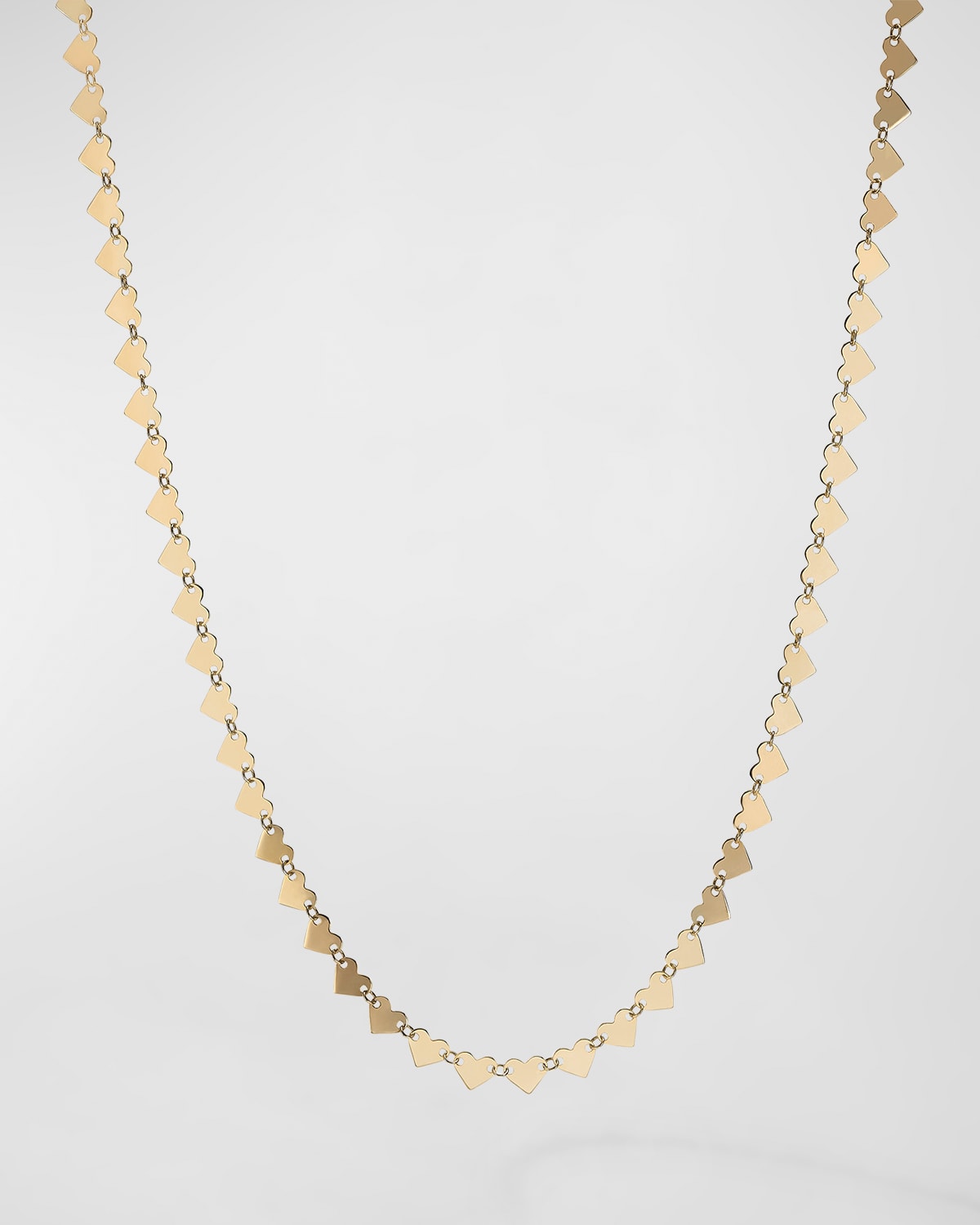 Lana 14k Gold Laser Heart Chain Necklace In Yg