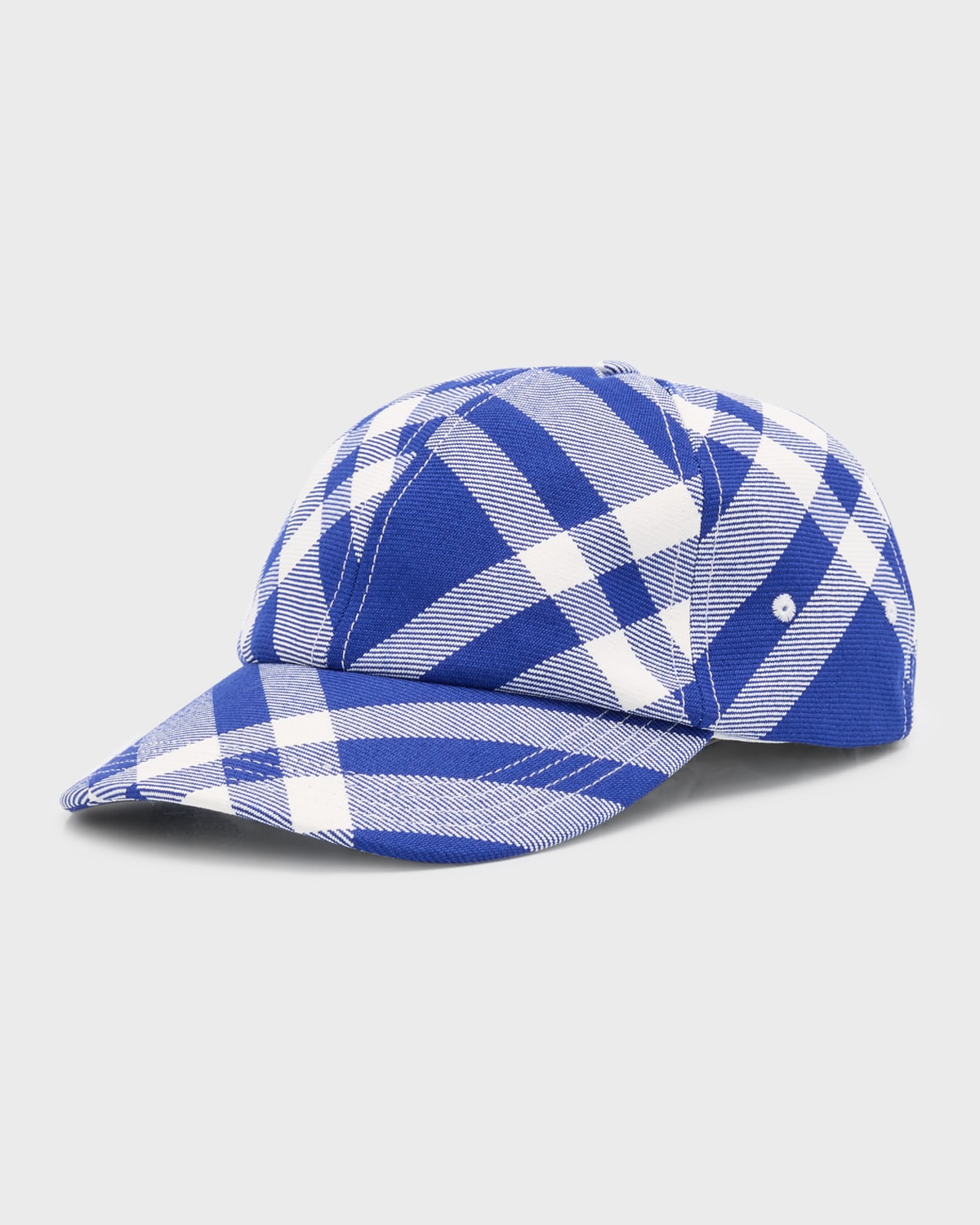 Men's Check Baseball Hat