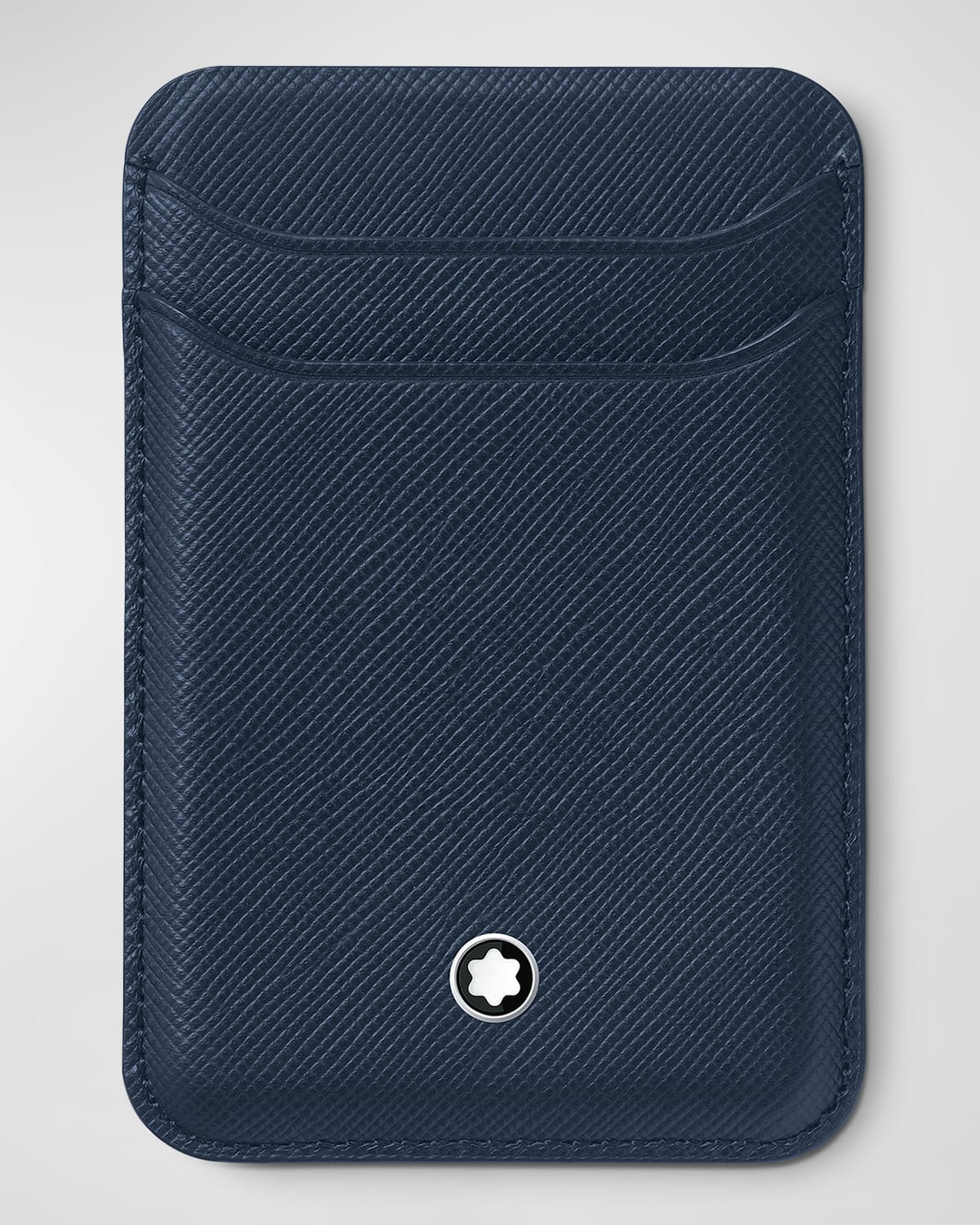 Montblanc Men's Sartorial Card Wallet For Magsafe Iphone In Blue