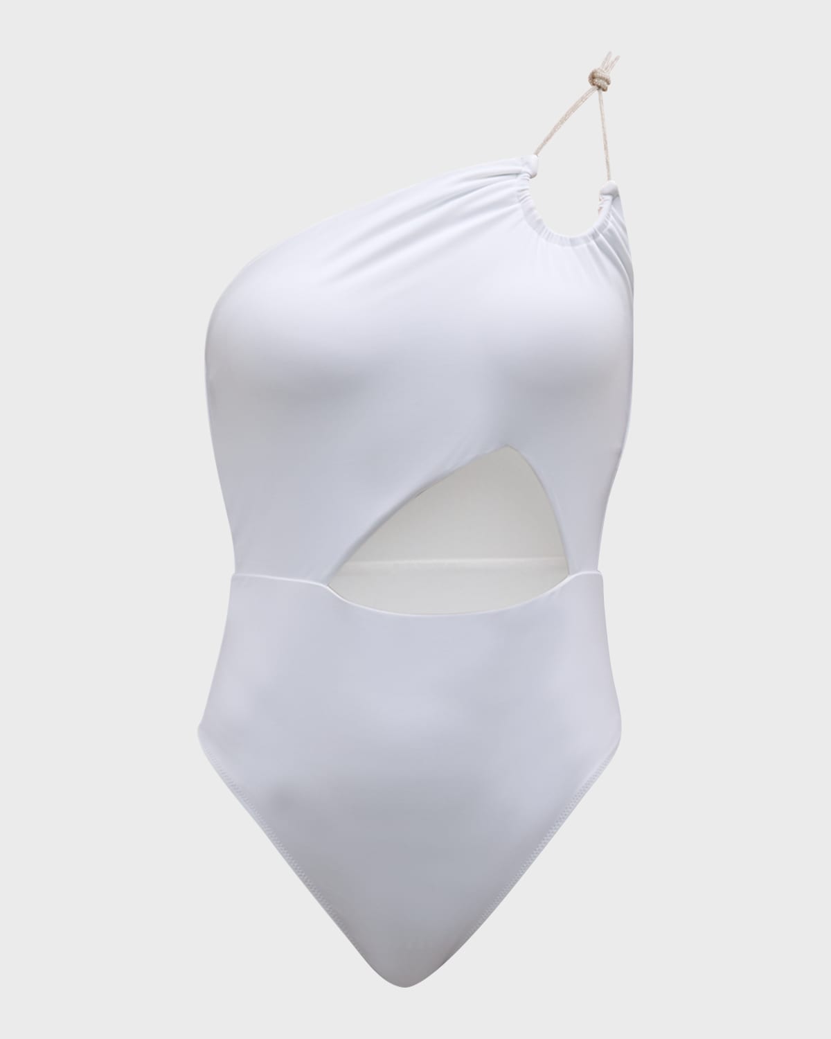 Ramy Brook India Embellished Asymmetric One piece Swimsuit In
