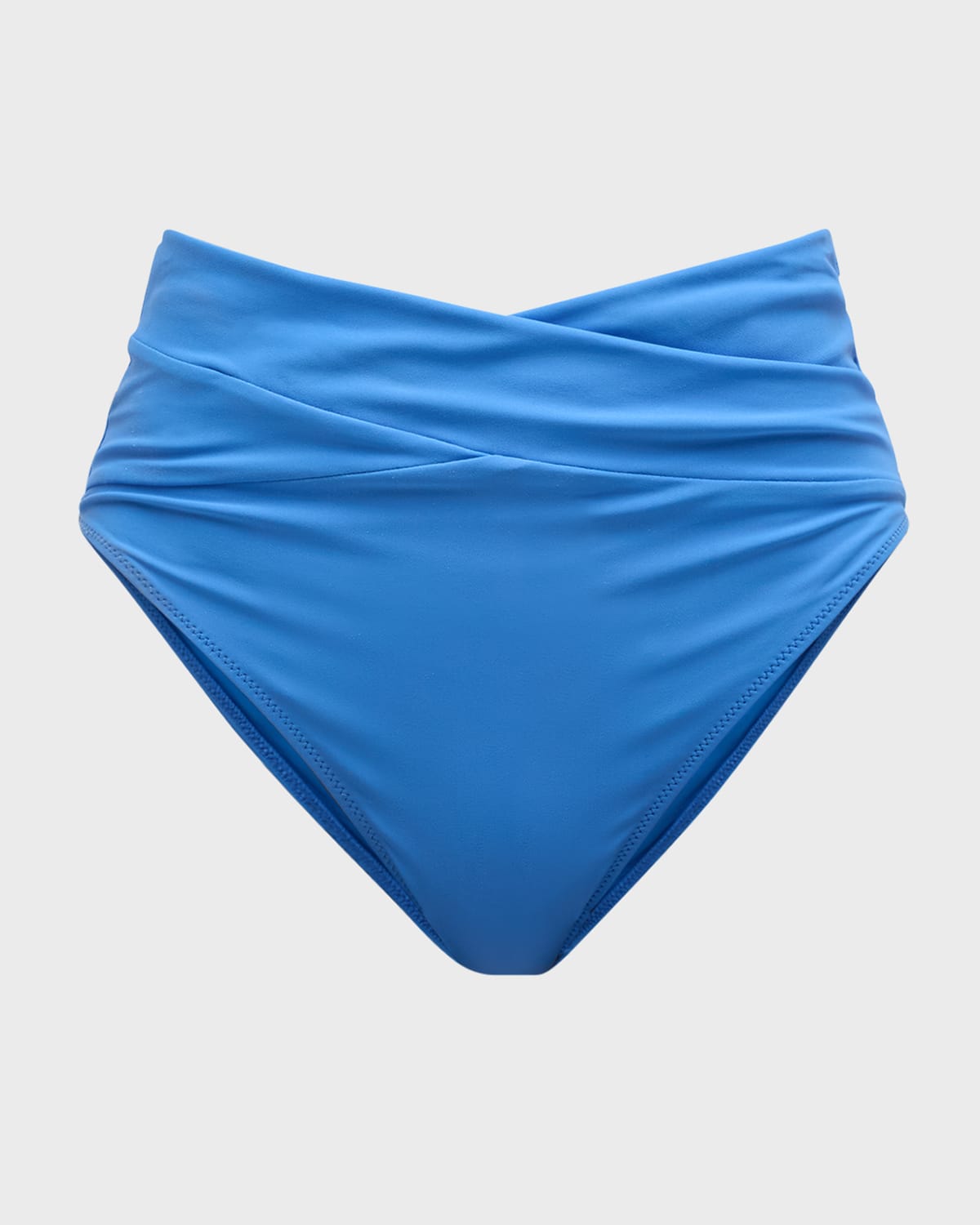 Ramy Brook Luella Crisscross Bikini Bottoms In Blue