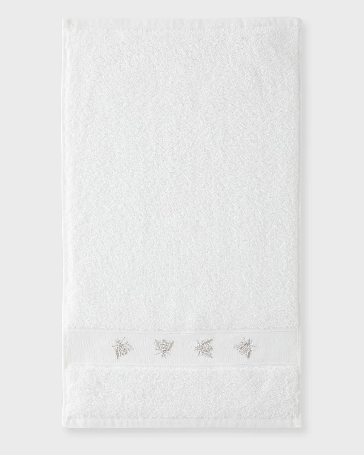 Shop Tl At Home Mel Guest Towels, Set Of 2 In White/grey