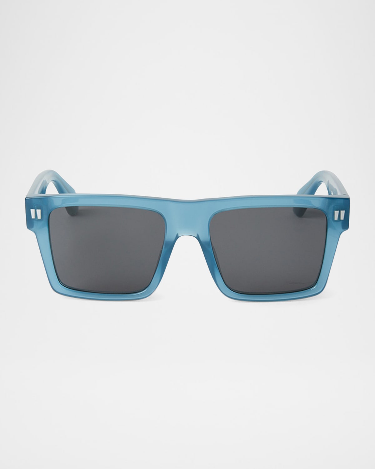 Off-White Men's Lawton Acetate Square Sunglasses