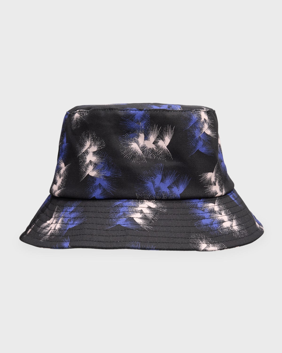 Paul Smith Men's Sunflare-printed Bucket Hat In Black