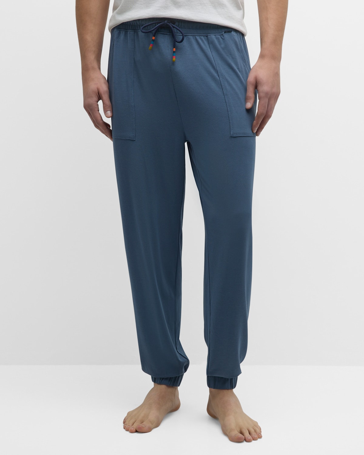 Paul Smith Men's Harry Modal-blend Lounge Pants In Blue