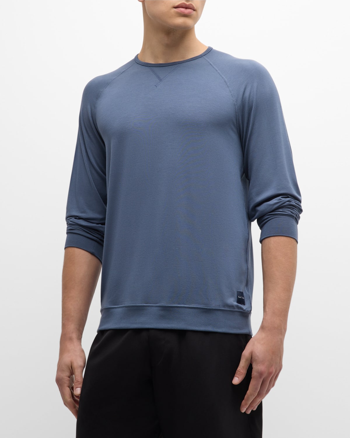 Paul Smith Men's Harry Long-sleeve T-shirt In Blue