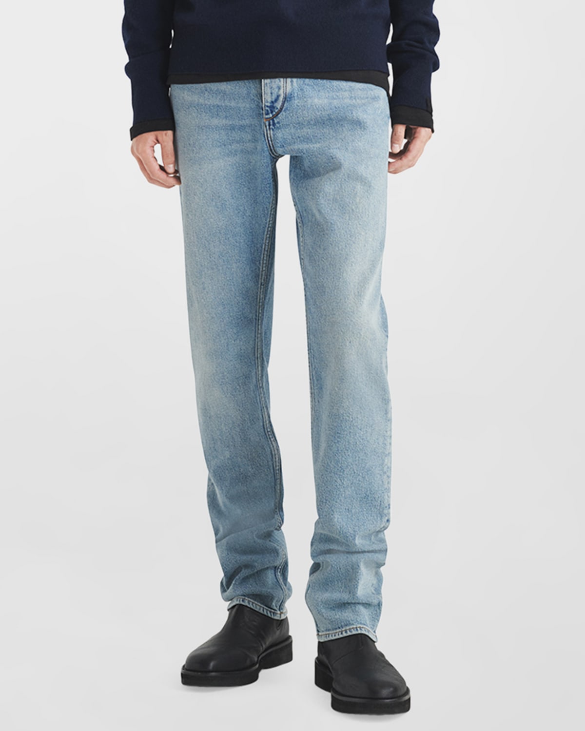 Shop Rag & Bone Men's Fit 4 Authentic Rigid Straight-leg Jeans In Windsor