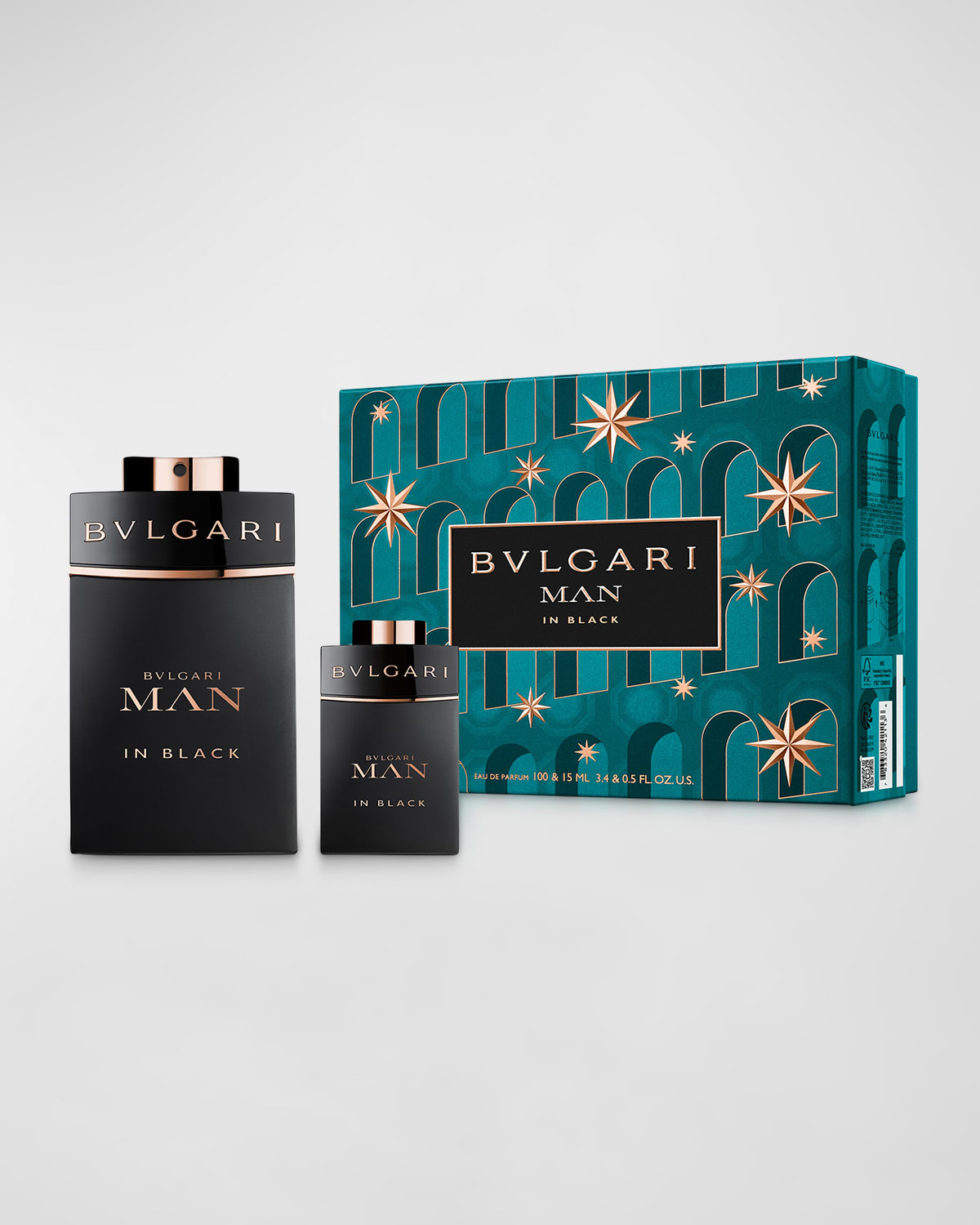 Shop Bvlgari Bulgari Man In Black Eau De Parfum Gift Set