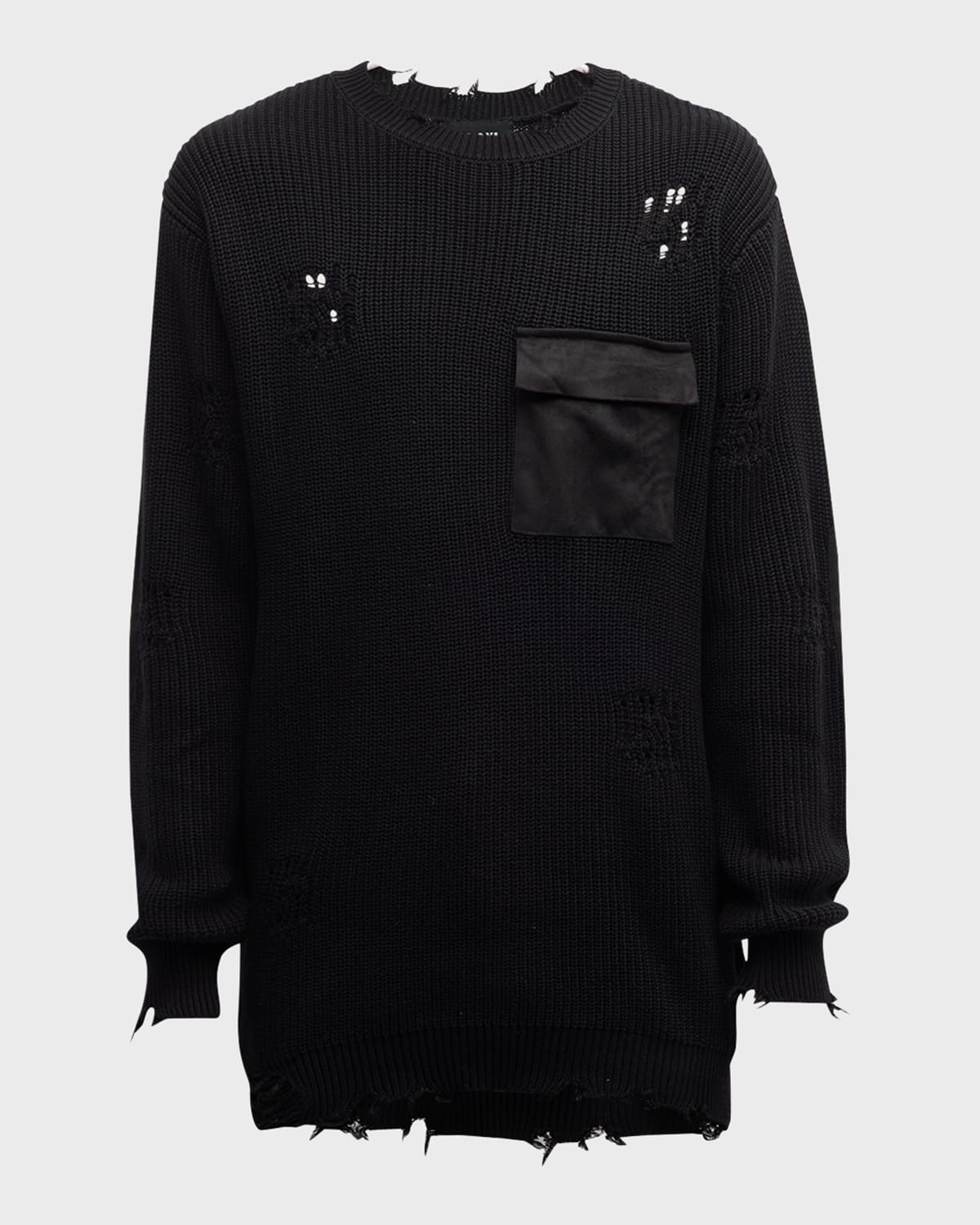 Men's Devin Distressed Sweater
