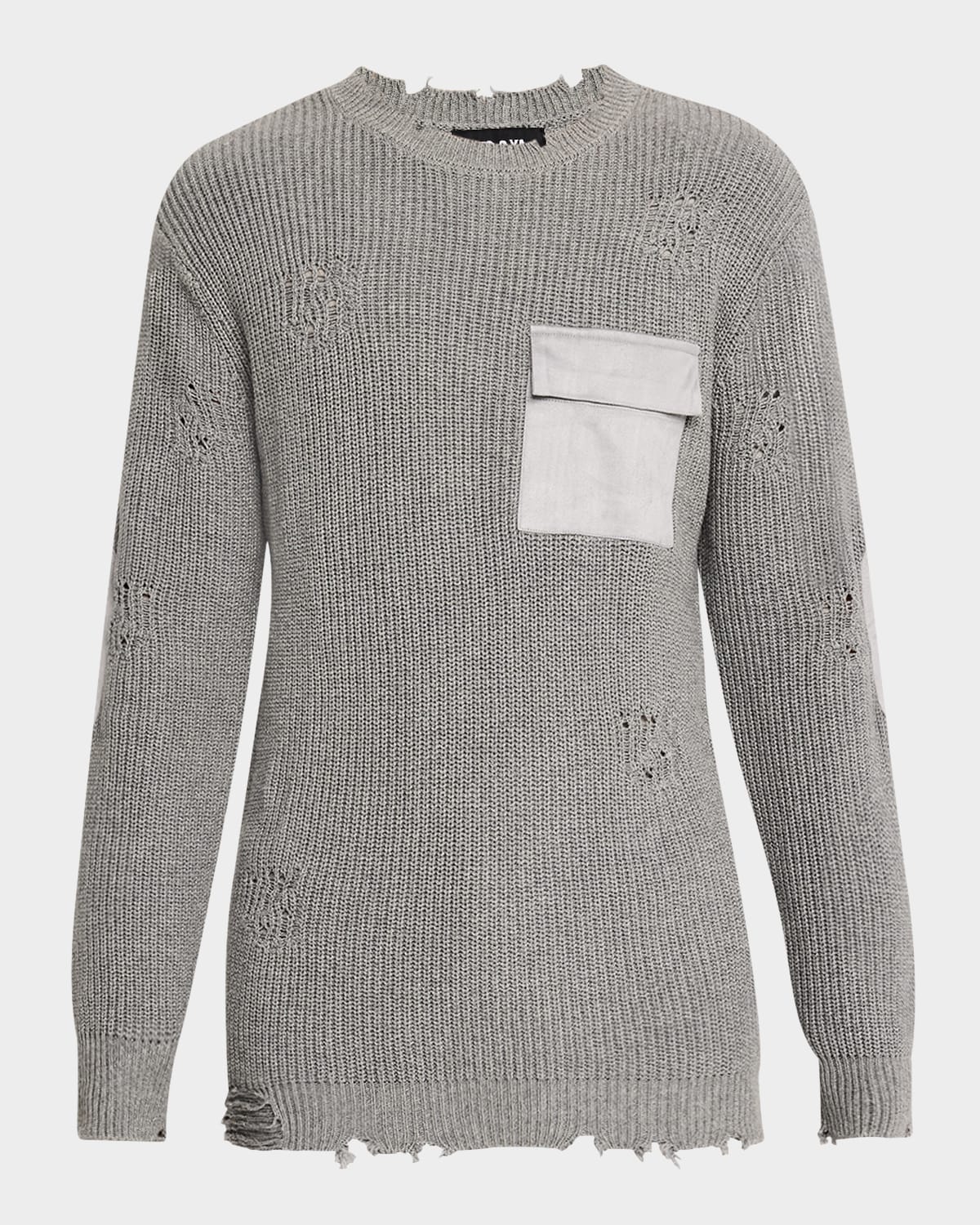 Men's Devin Distressed Sweater