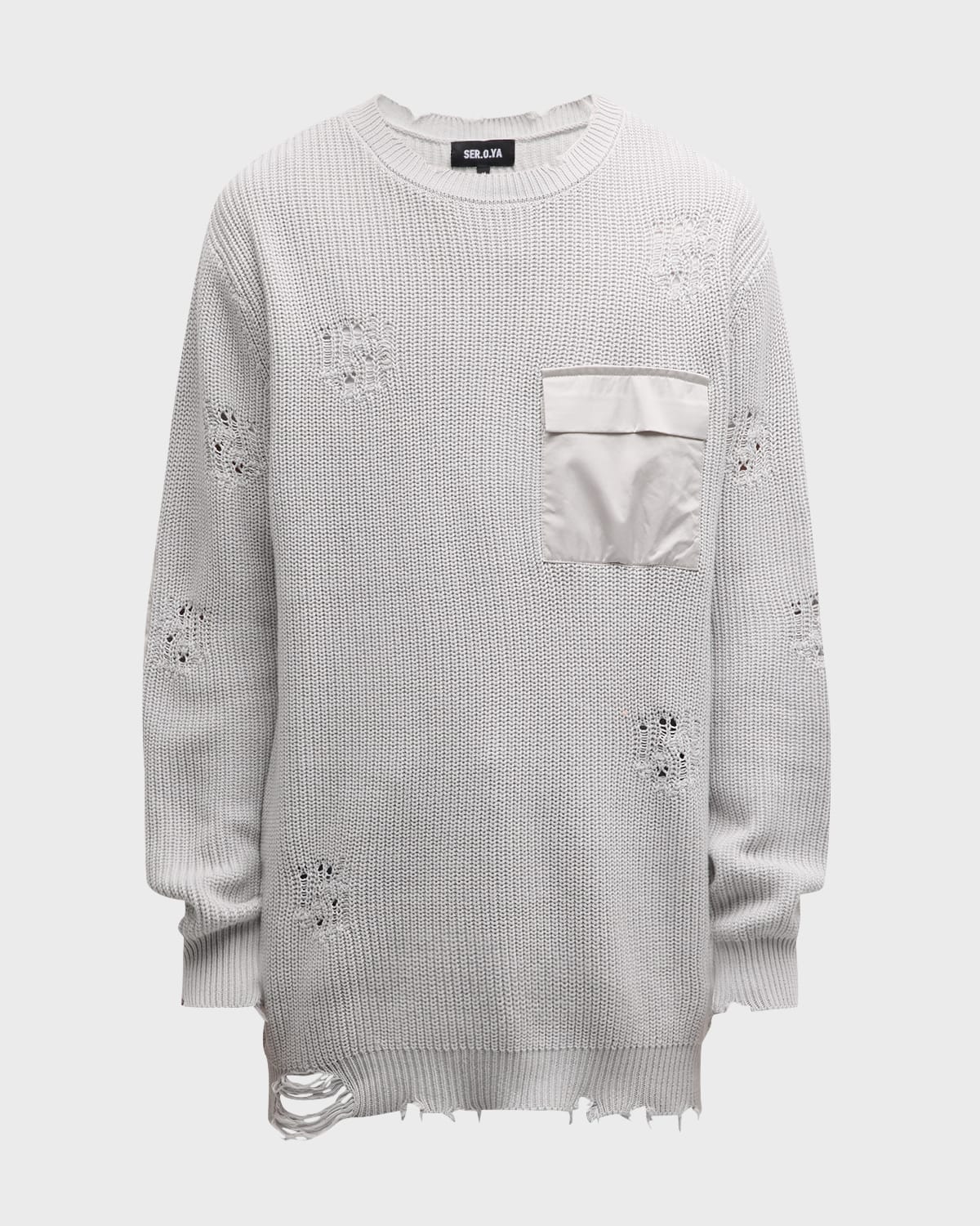 Men's Devin Distressed Sweater