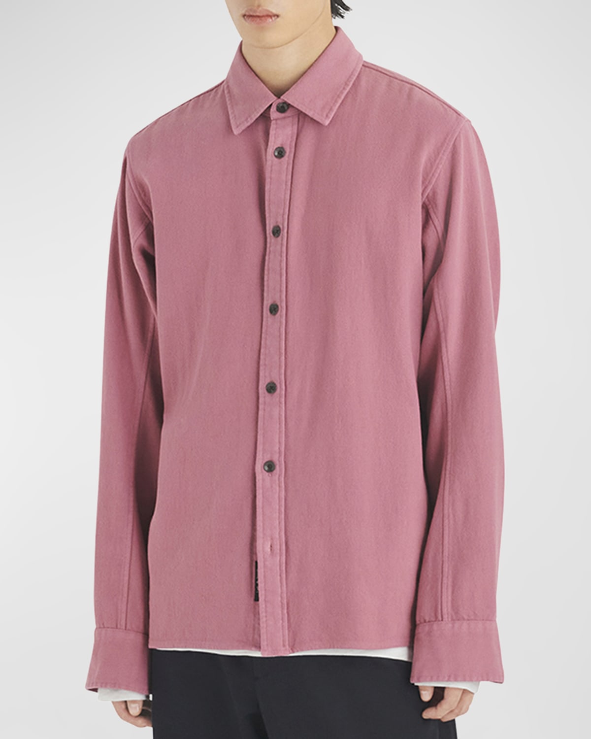 RAG & BONE MEN'S AUSTIN HEAVY TWILL BUTTON-DOWN SHIRT