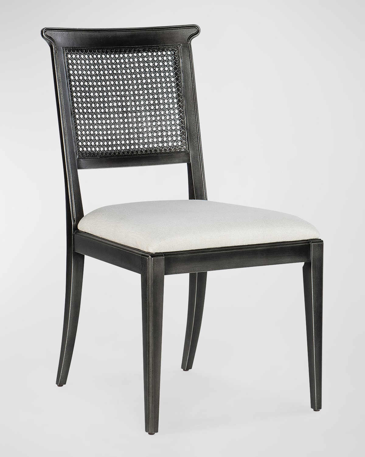 Hooker Furniture Charleston Cane Dining Side Chairs, Set Of 2 In Black