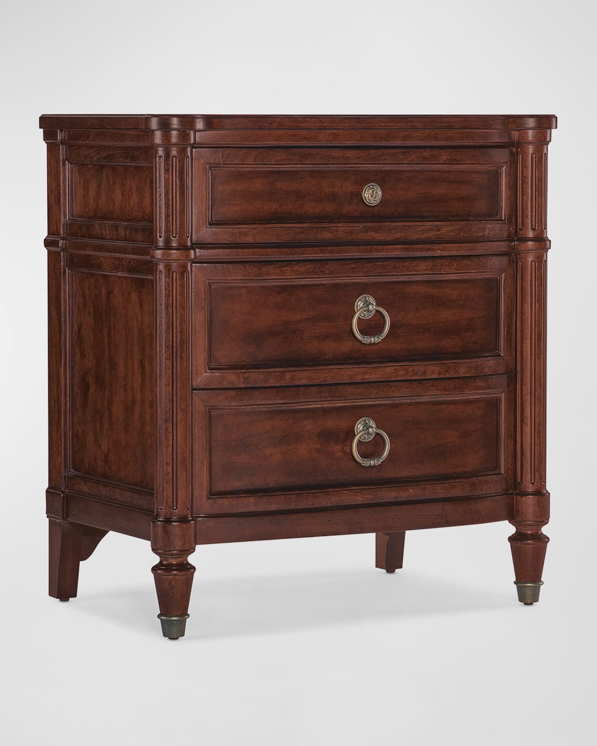 Shop Hooker Furniture Charleston 3-drawer Nightstand In Maraschino Cherry