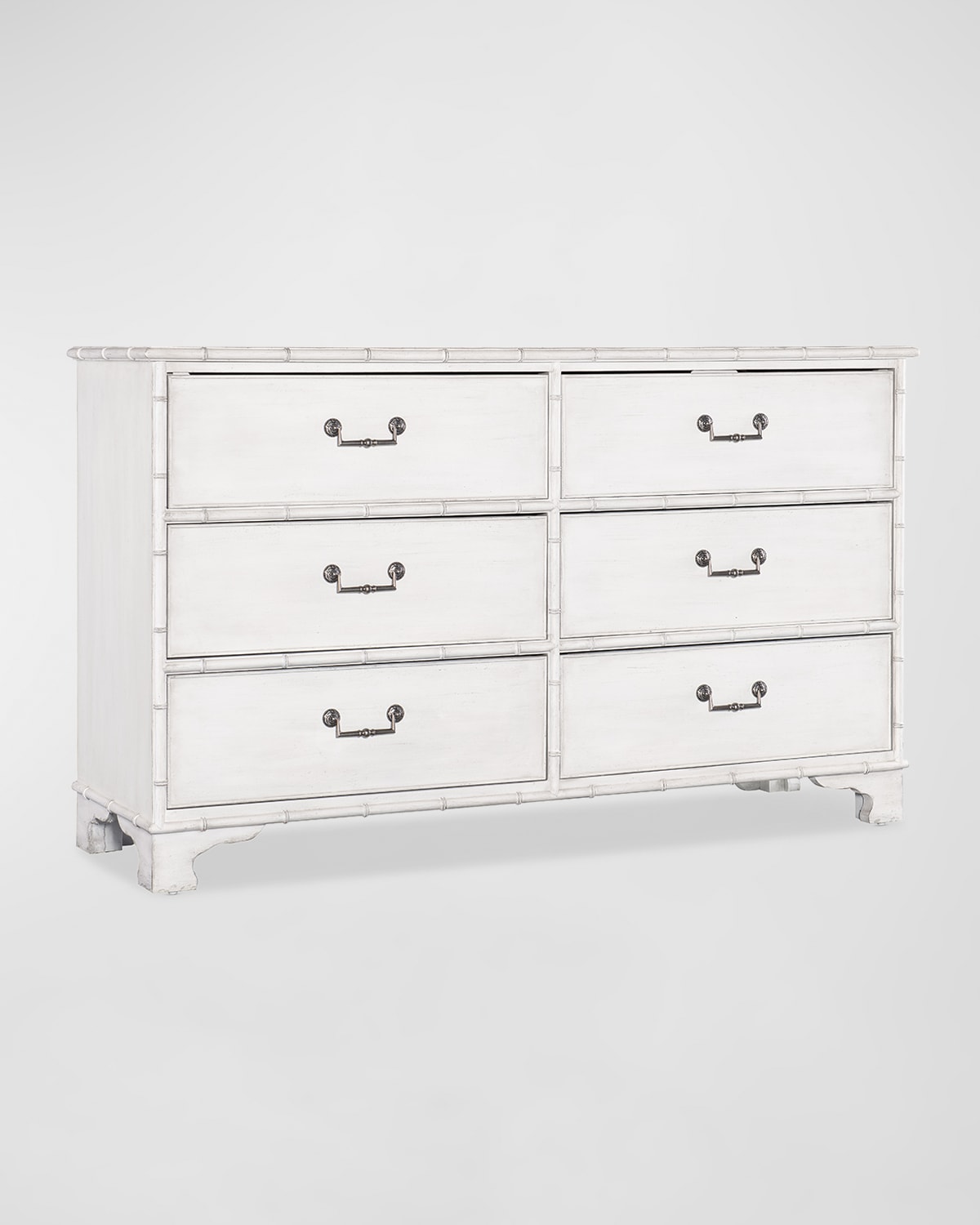 Hooker Furniture Charleston White 6-drawer Dresser In White Heron