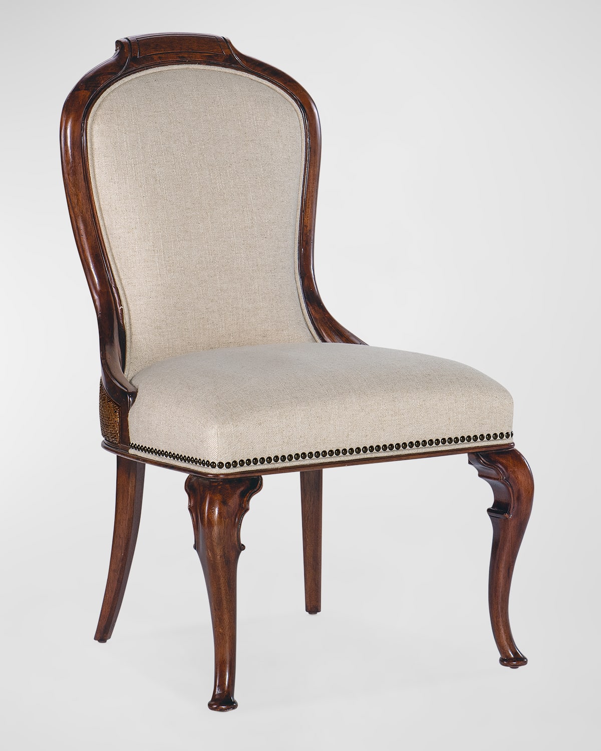 Hooker Furniture Charleston Upholstered Side Chair In Brown