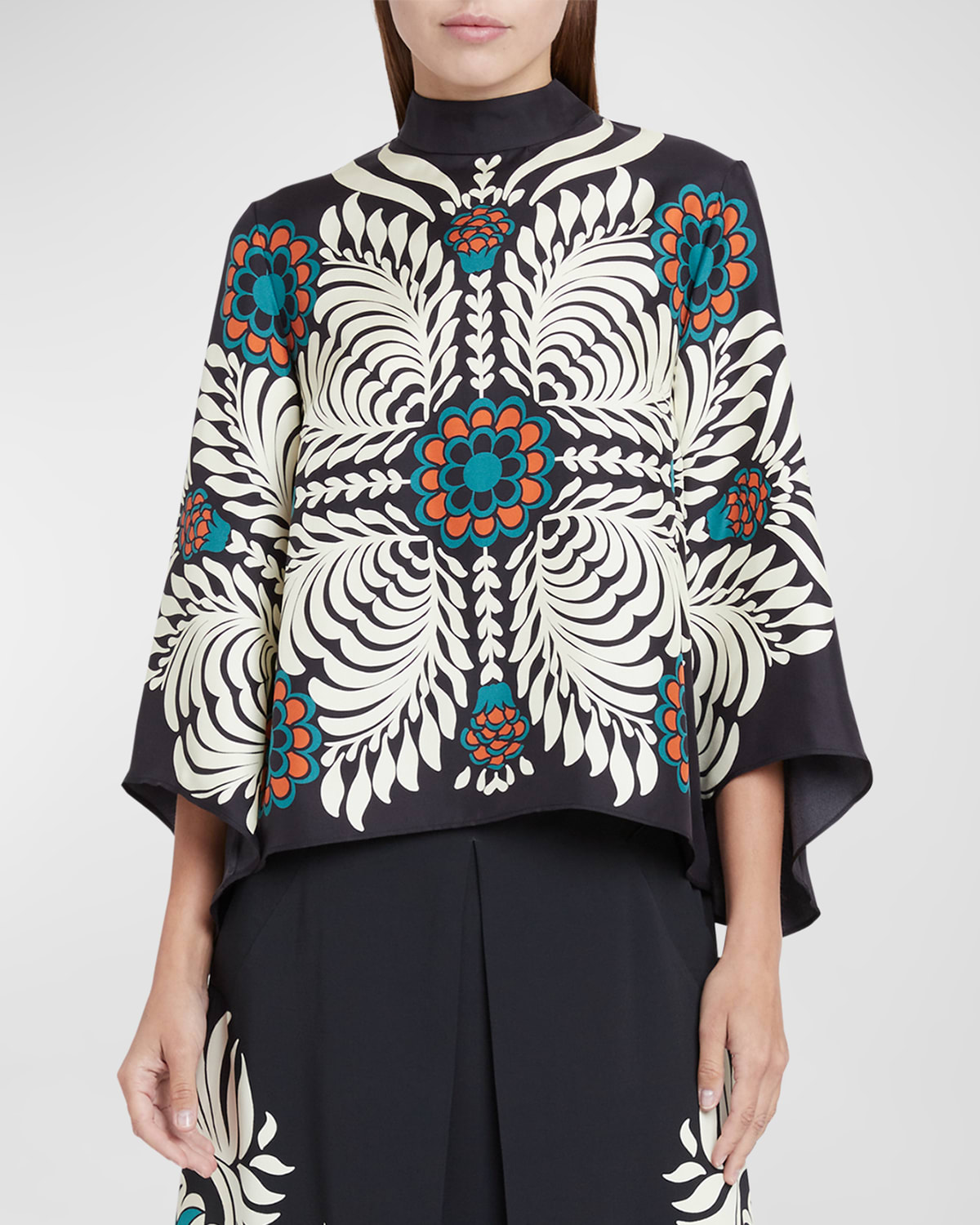 La Doublej Make An Exit Top In Black
