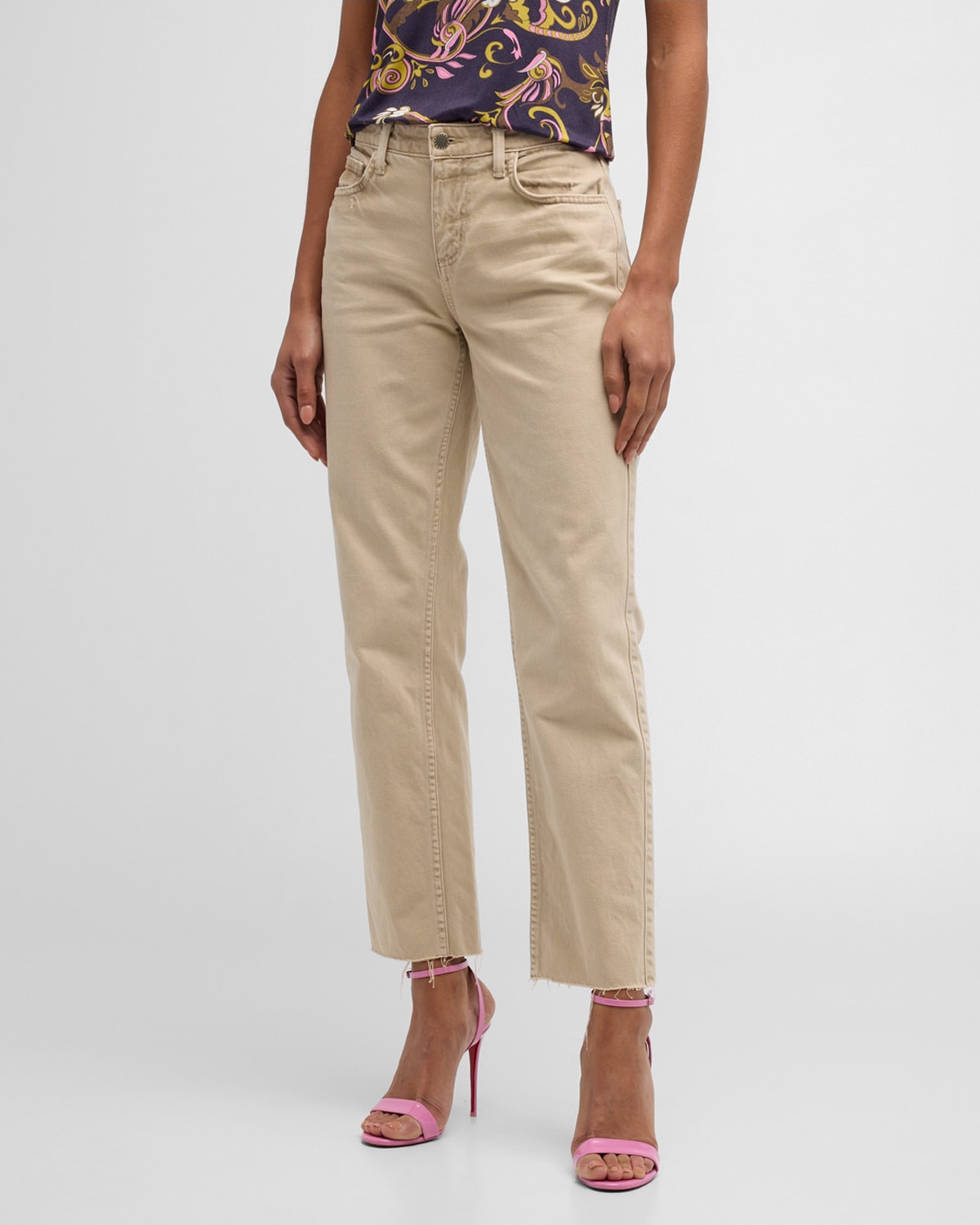 Milana Low-Rise Stovepipe Jeans