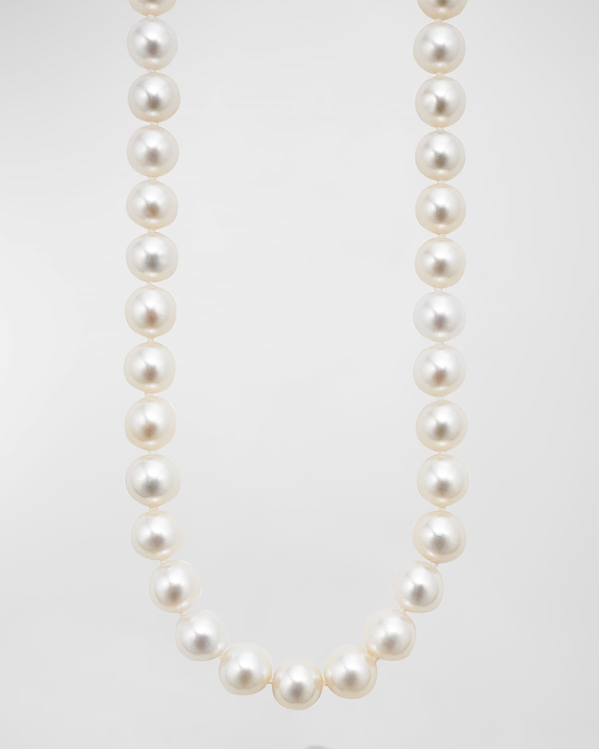 Sterling Silver and 18K Luna Pearl Strand Necklace