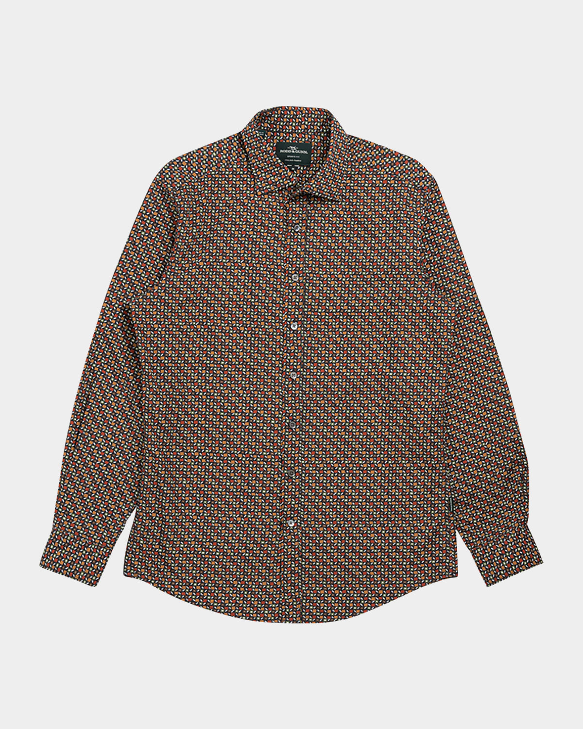 Men's Grantlea Printed Slim Fit Sport Shirt