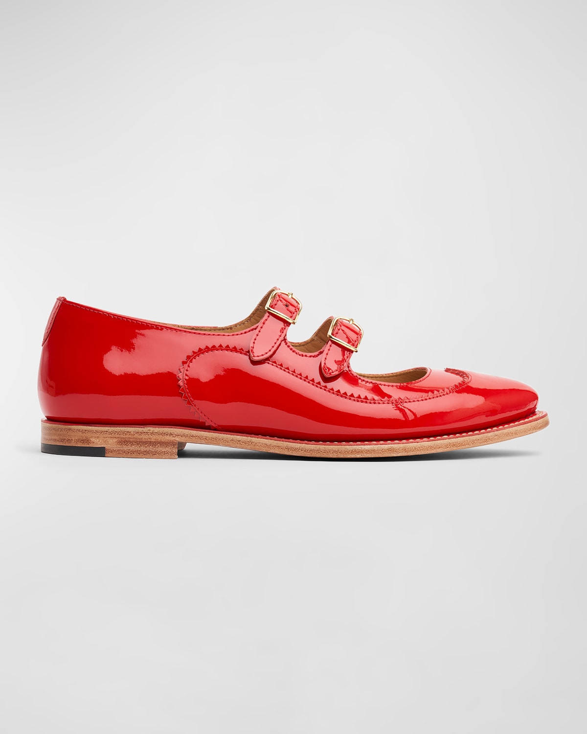 THE OFFICE OF ANGELA SCOTT MISS MARGO MARY JANE BALLERINA FLATS