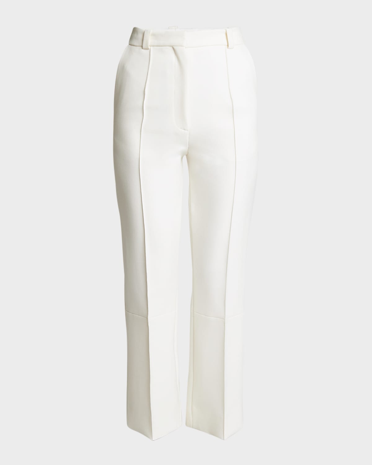 VICTORIA BECKHAM CROPPED KICK-FLARE TROUSERS