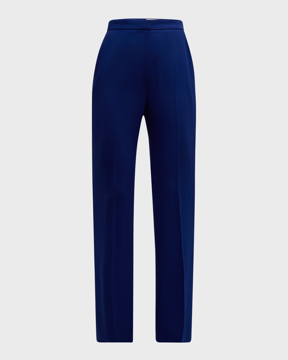 Alexander Mcqueen Slim-fit Bootcut Trousers In Denim Blue