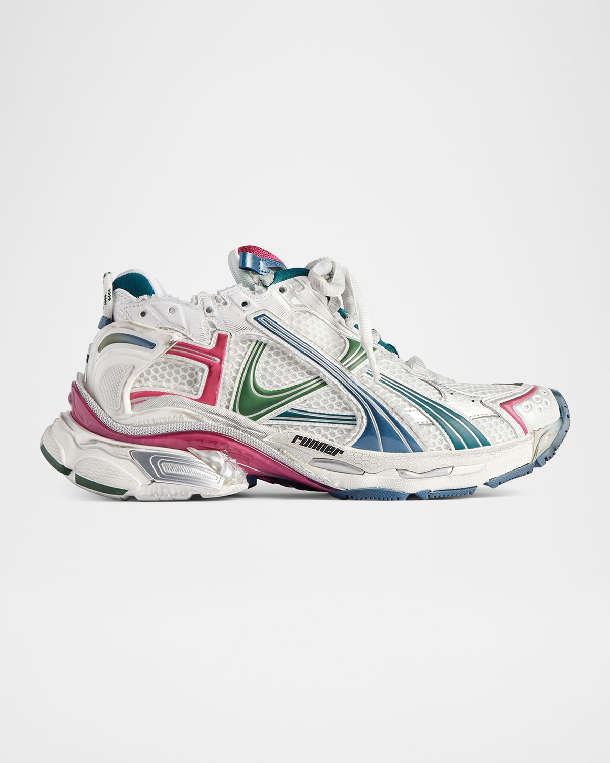 Balenciaga C.p.company Wool Hooded Cardigan In Multi