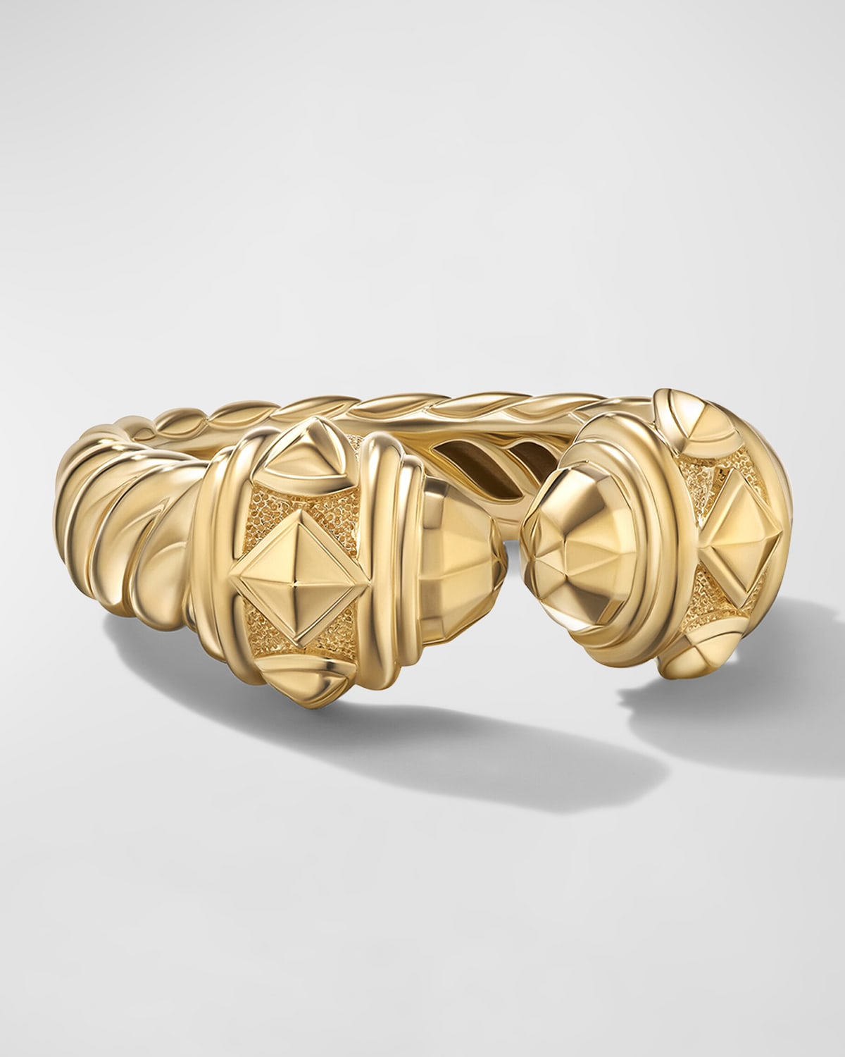 Shop David Yurman Renaissance Ring In 18k Gold, 6.5mm