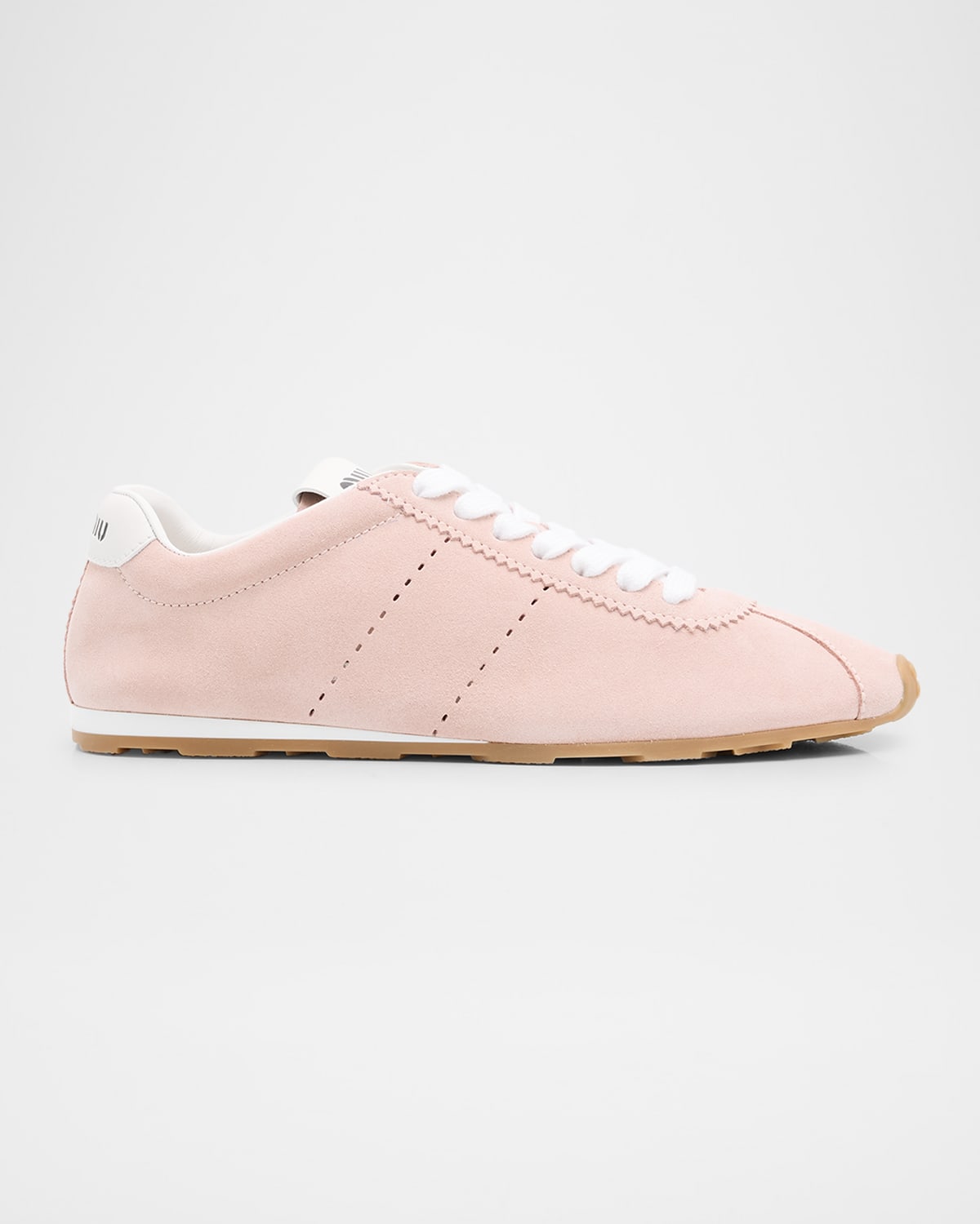 Suede Bicolor Retro Trainer Sneakers
