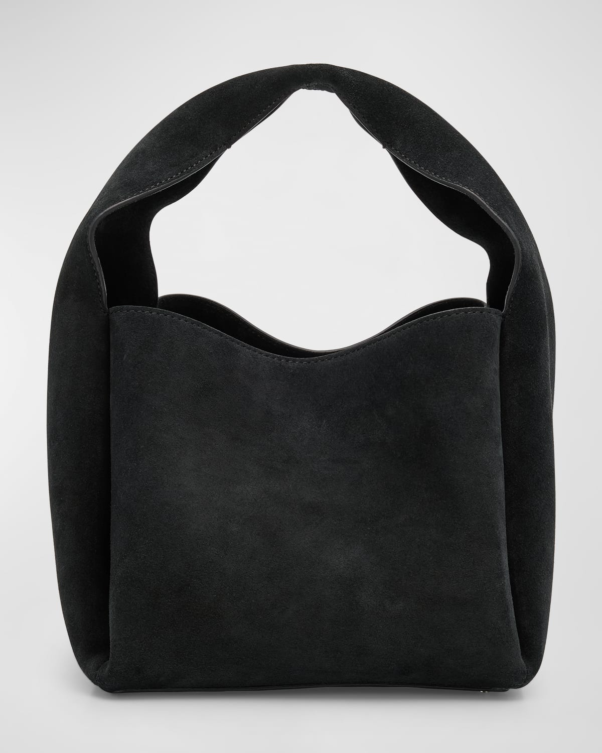 Suede Bucket Bag