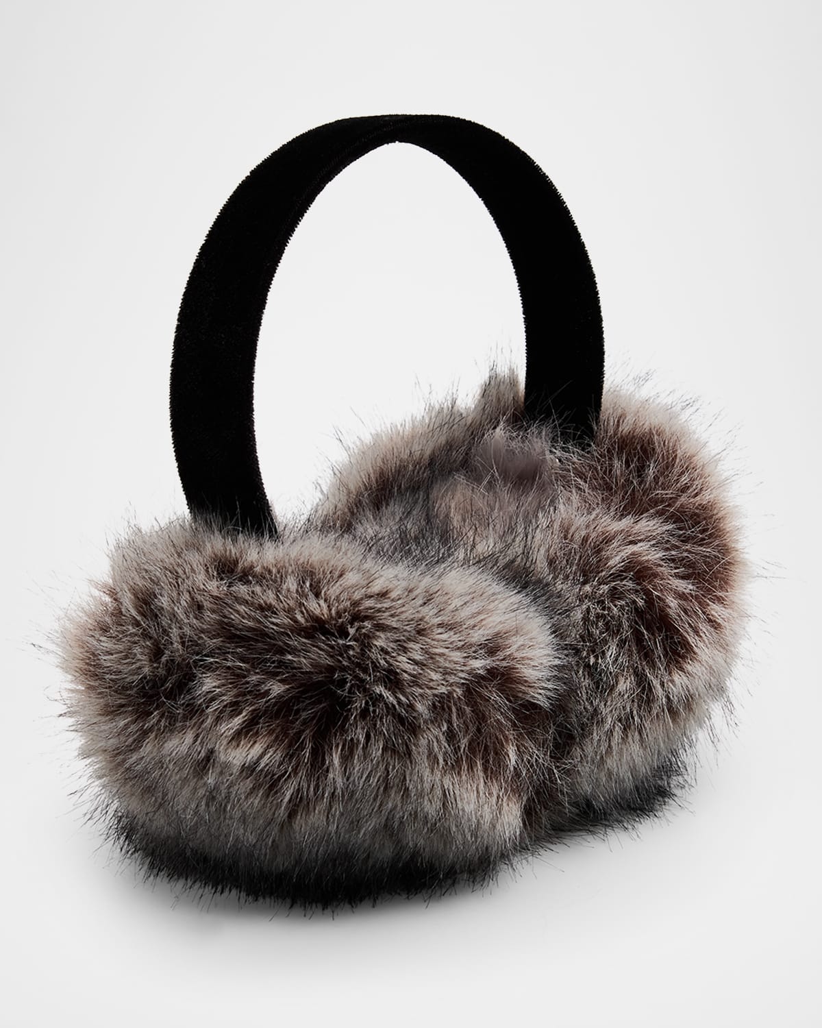 Velvet & Faux Fox Fur Ear Muffs
