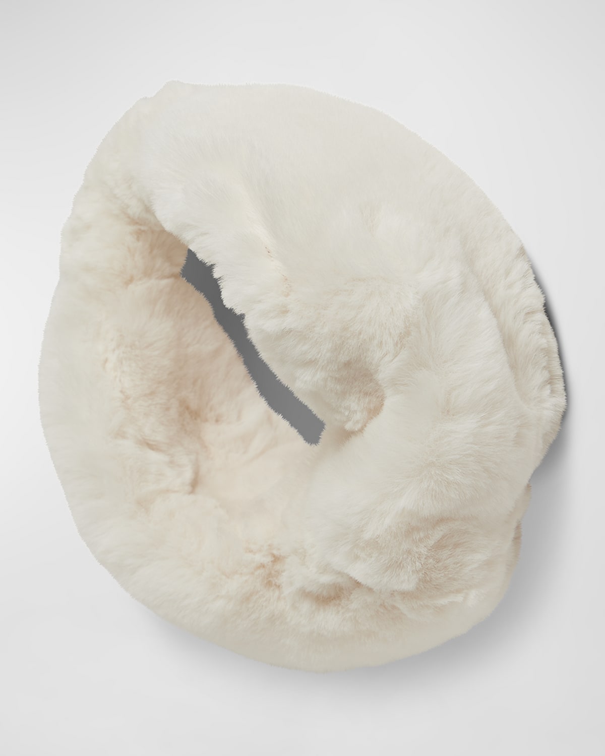 Posh Faux-Fur Halo Headband