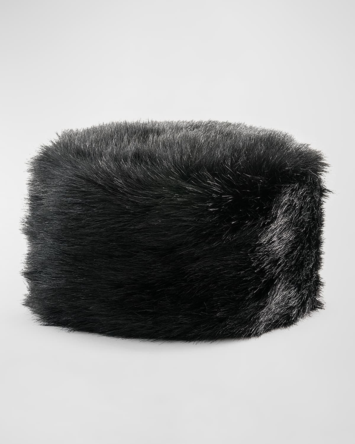 Fabulous Furs Faux Fur Cossack Hat In Black Fox