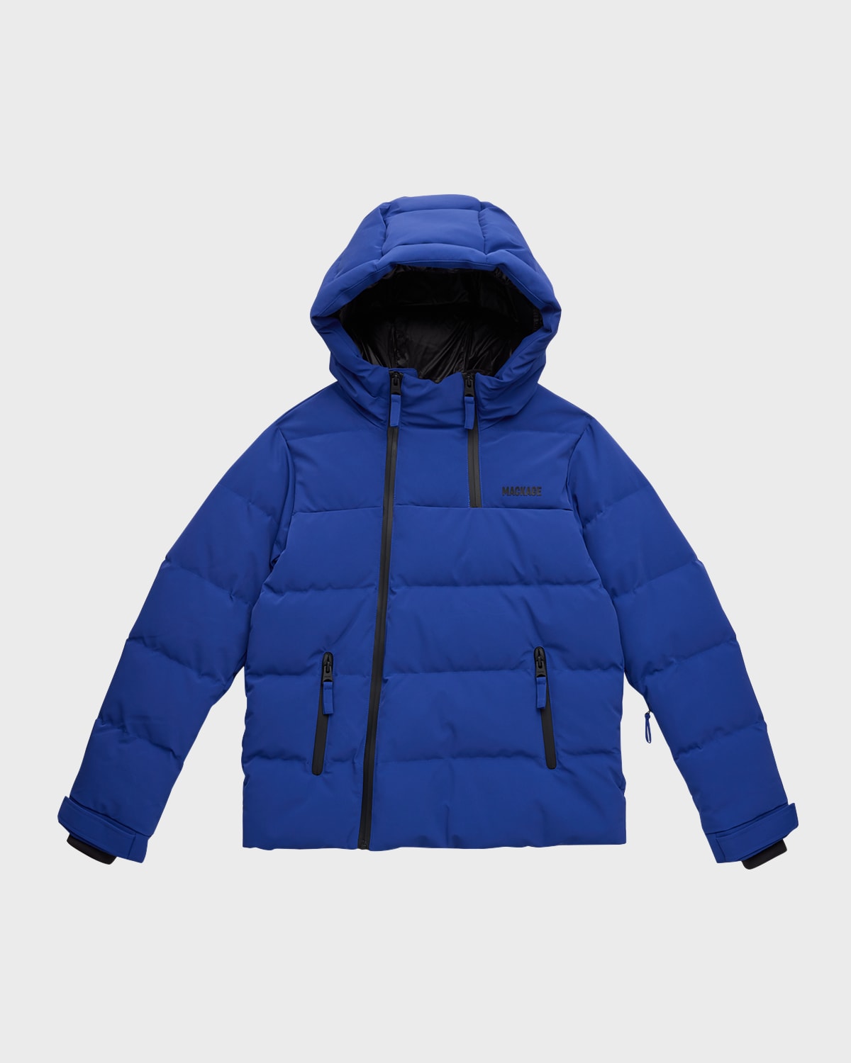 Mackage Kids' Boy's Leland Down Ski Jacket In Klein Blue