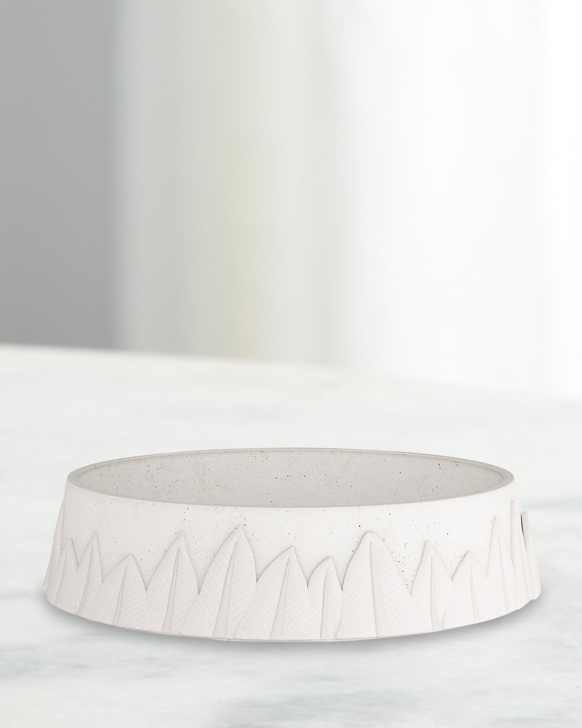 Arteriors Feather Centerpiece In White