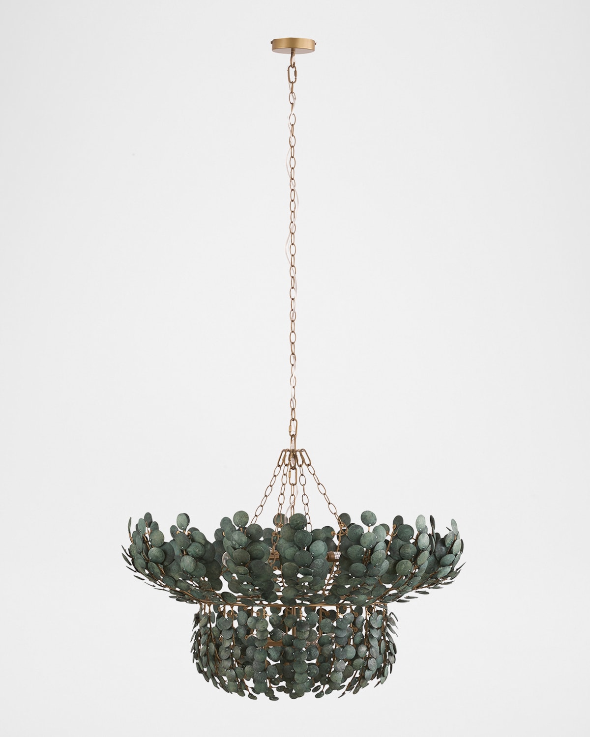 Arteriors Bilal Chandelier In Green