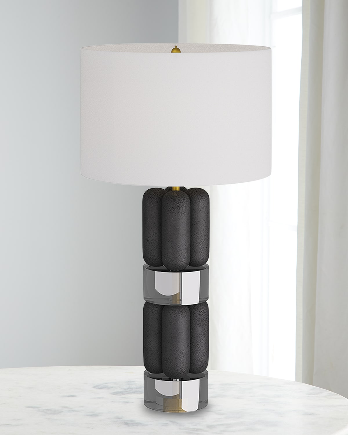 Arteriors Bronson Table Lamp In Black