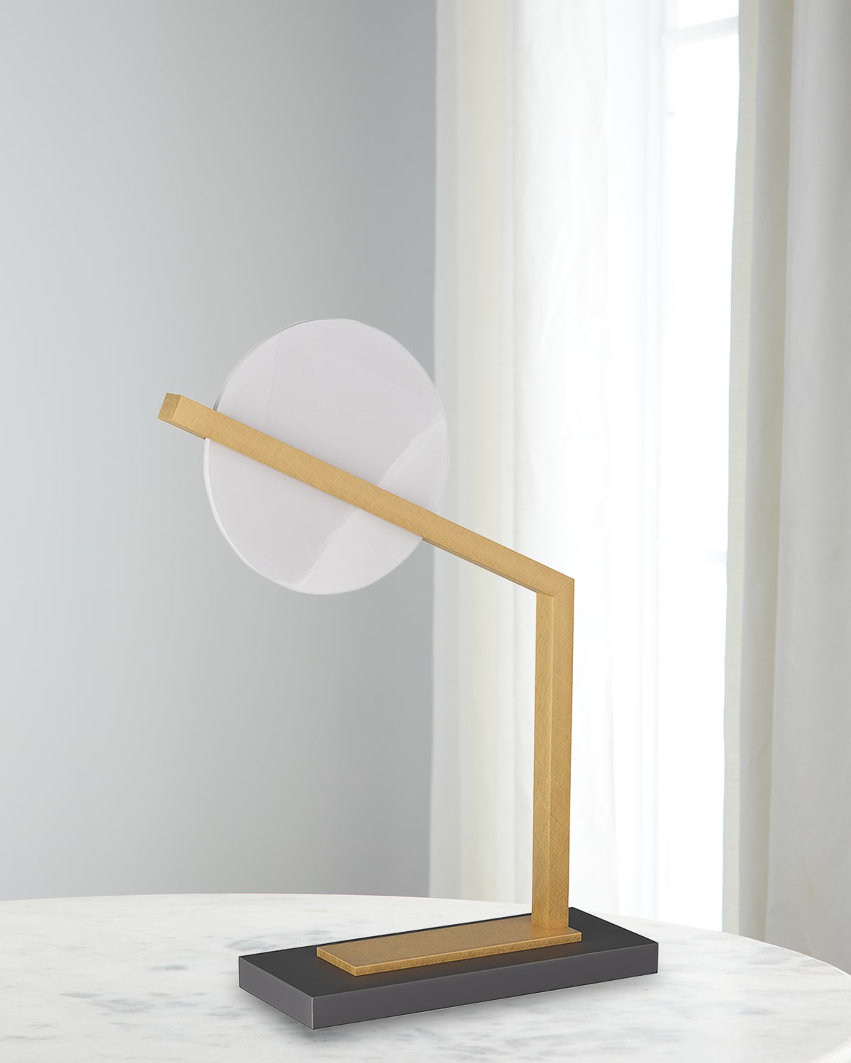 Arteriors Zahar Desk Lamp In Brown