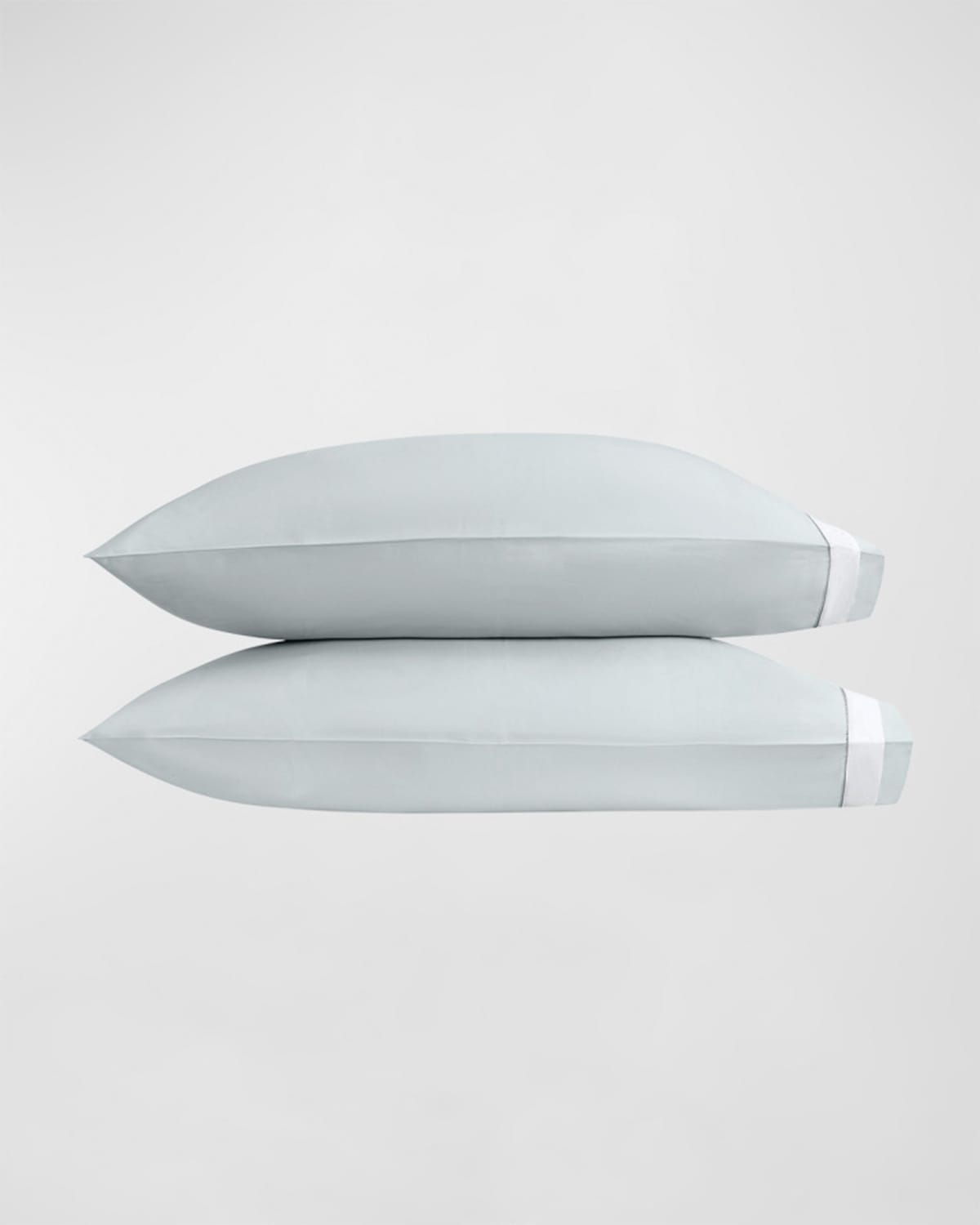 Matouk Ambrose Pillowcase In Pool/bone