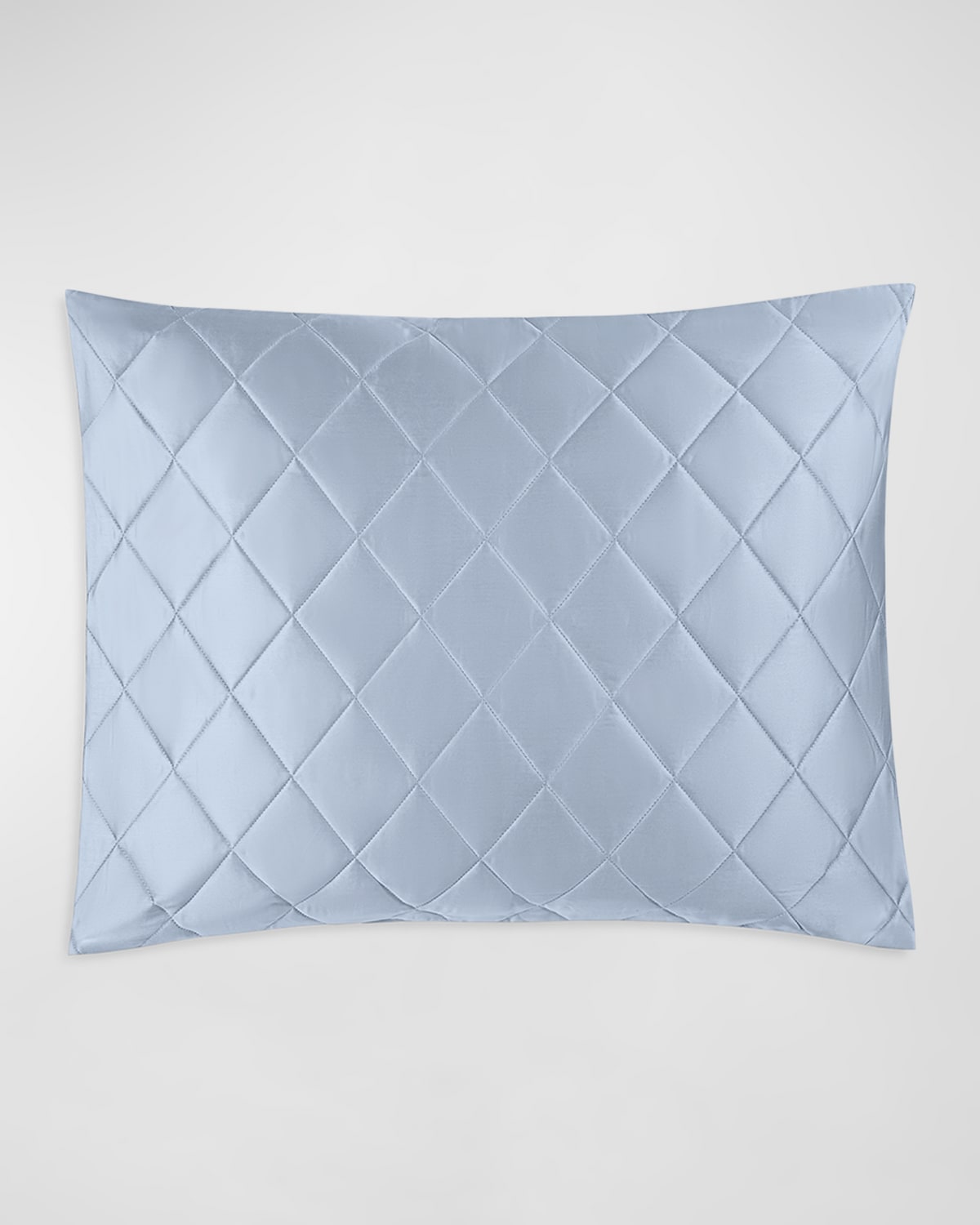 Matouk Nocturne Quilt Standard Sham In Blue