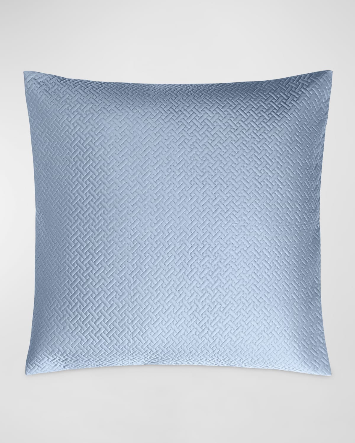 Matouk Basketweave Cotton Sateen Euro Sham