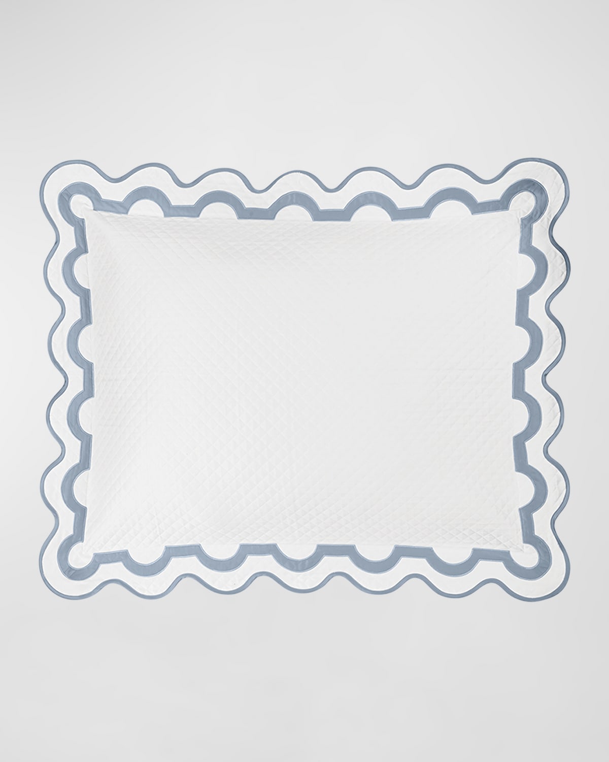 Matouk Mirasol Matelasse King Sham In Hazy Blue