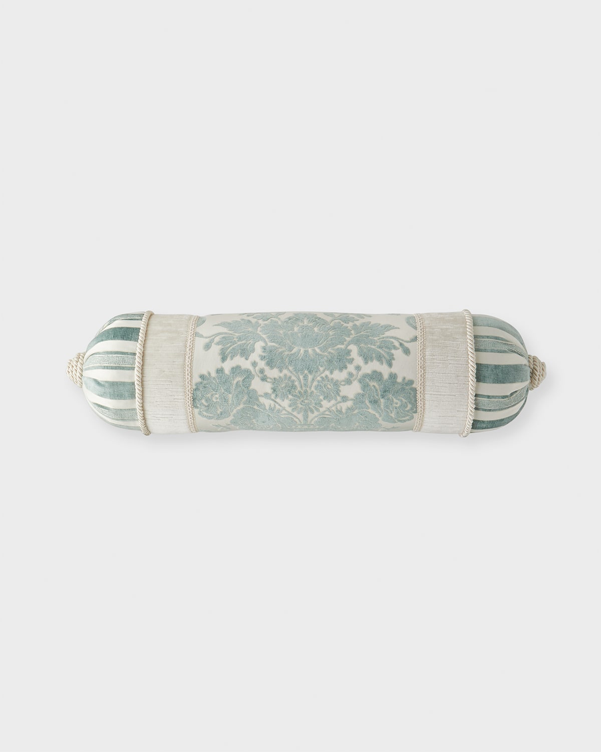 Shop Austin Horn Collection Annabelle Neckroll Pillow In Seamist