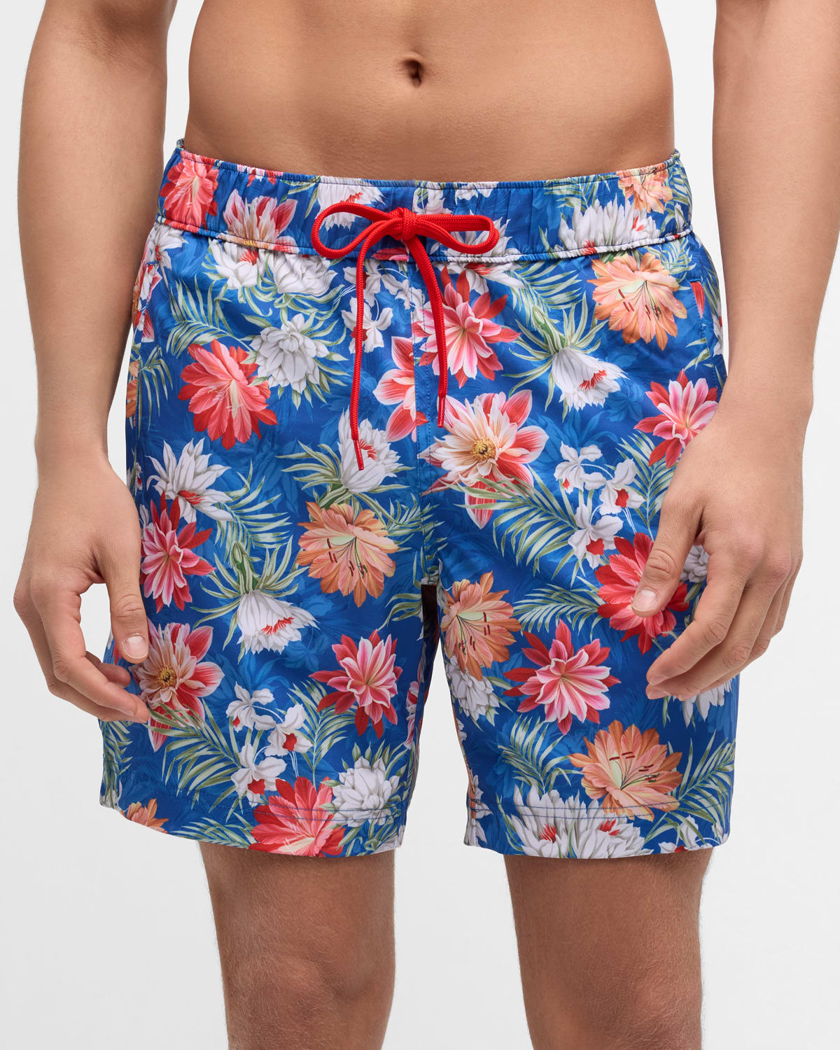 Men's Hartman Floral-Print Swim Shorts