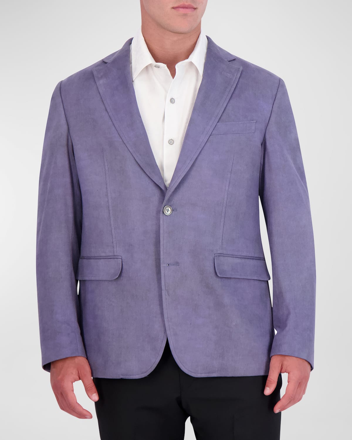 Robert Graham Lubrano Tailored Fit Printed Blazer In Plum