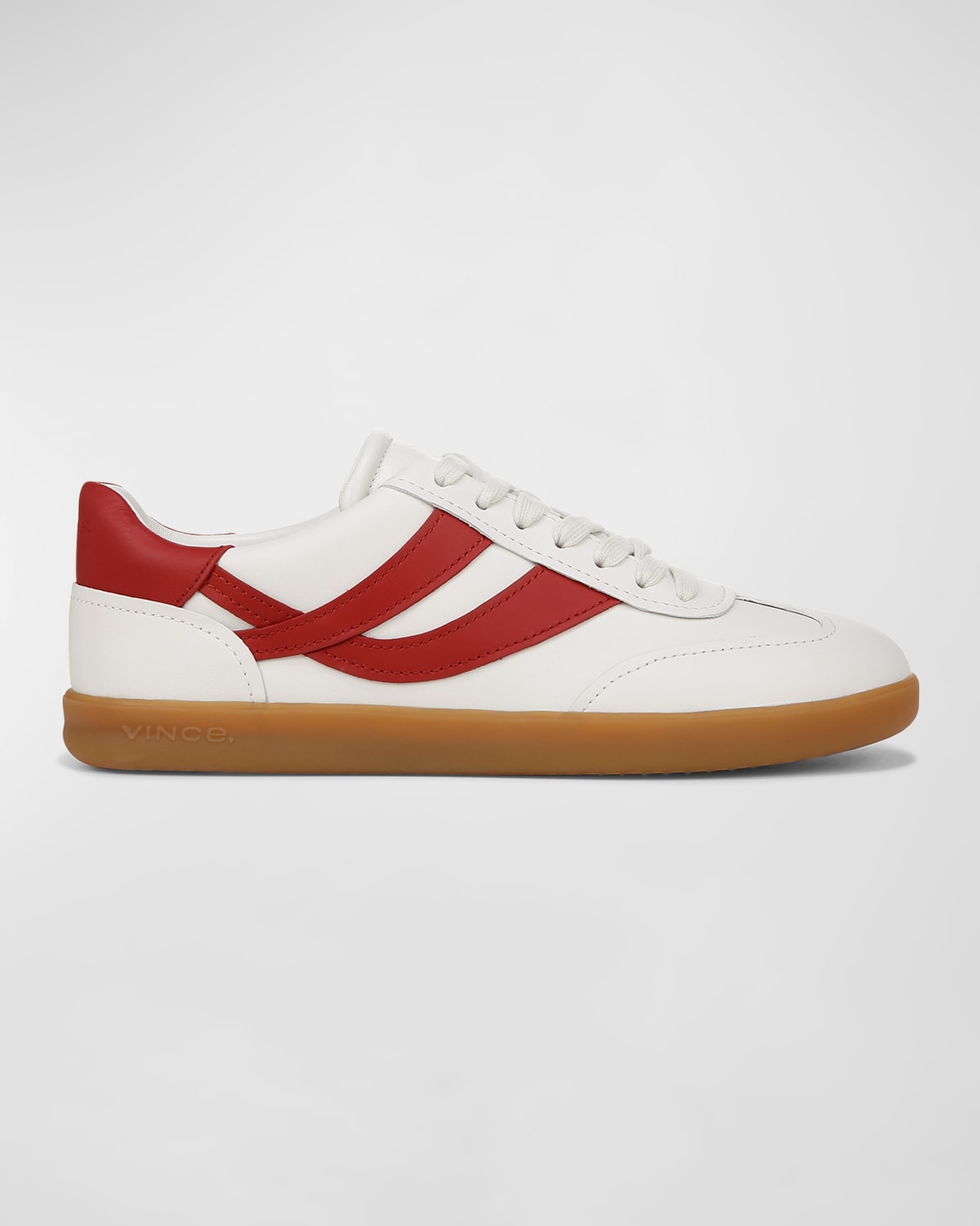 Men's Oasis-M Leather Low-Top Sneakers