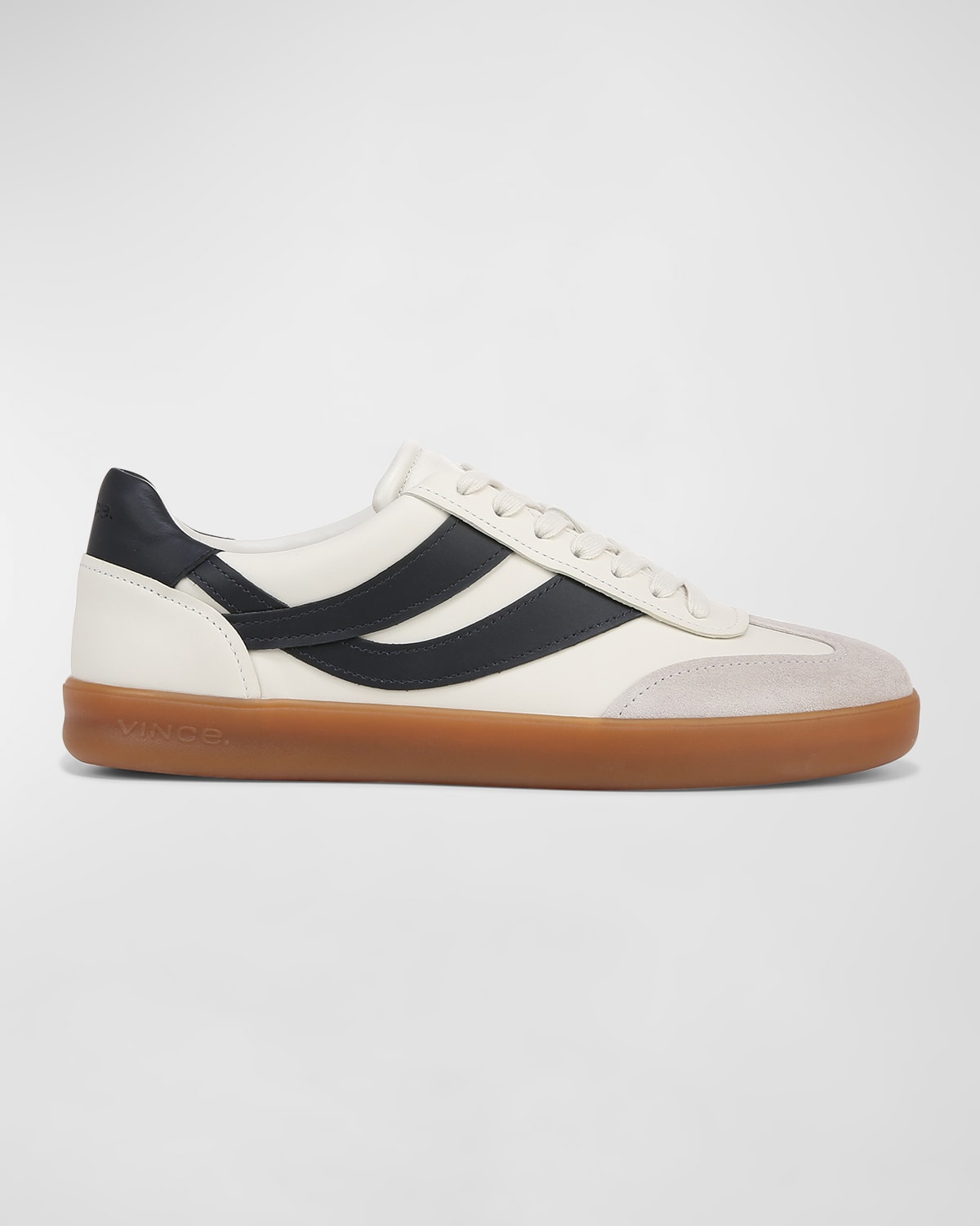 Men's Oasis-M Leather Low-Top Sneakers