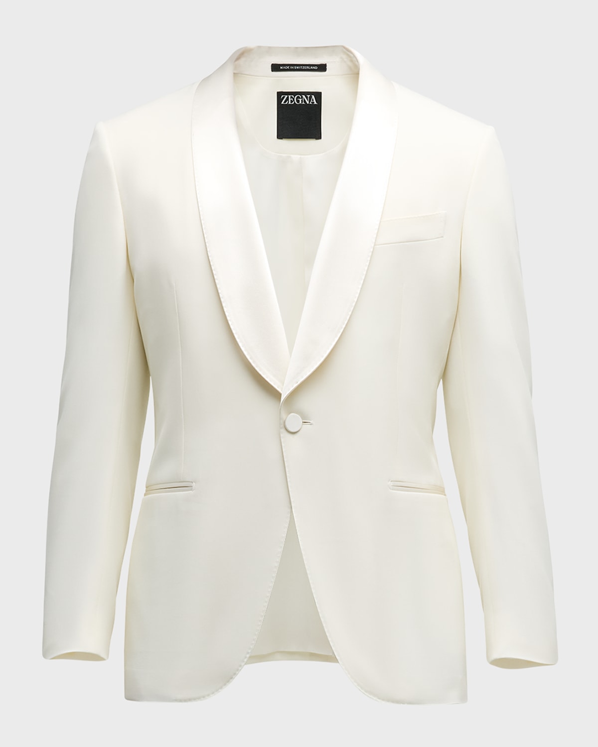 Men's Wool Shawl Dinner Jacket